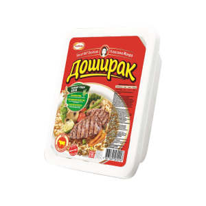 Лапша ДОШИРАК ГОВЯДИНА В ЛОТКЕ 90гр