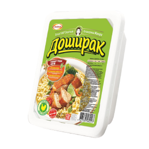 Лапша ДОШИРАК КУРИНАЯ В ЛОТКЕ 90гр