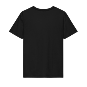 Футболка черная хлопок