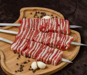 Говядина с курдюком (наполеон)