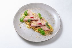 СКРЕМБЛ С ГРИБАМИ И КОЛБАСОЙ