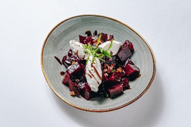 ЗАПЕЧЕННАЯ СВЕКЛА С КРЕМЕТТЕ