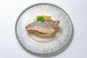 ФИЛЕ СИБАСА НА КАРТОФЕЛЬНОЙ ПОДУШКЕ