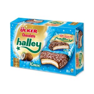 Печенье-сэндвич Halley ulker 8x (кокос)