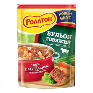 Приправа Бульон РОЛЛТОН ГОВЯЖИЙ 90гр