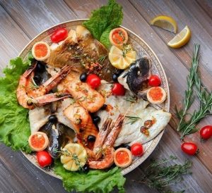 РЫБНЫЙ МИКС-ГРИЛЬ (на 4-6 персон)