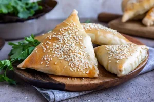 самса с курицей