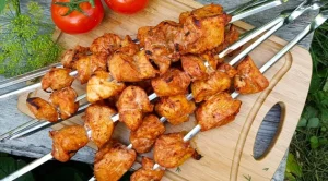 Шашлык из куринного филе
