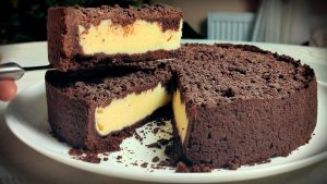 Пирог творожно-шоколадный (большой)