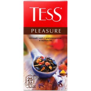 Tess Pleasure с шиповником и яблоком 25 пакетиков