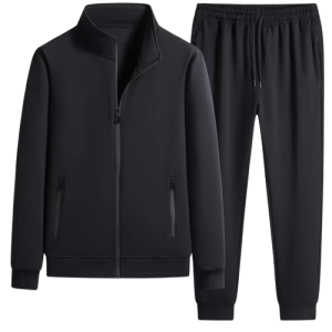 Спортивный костюм мужской черный